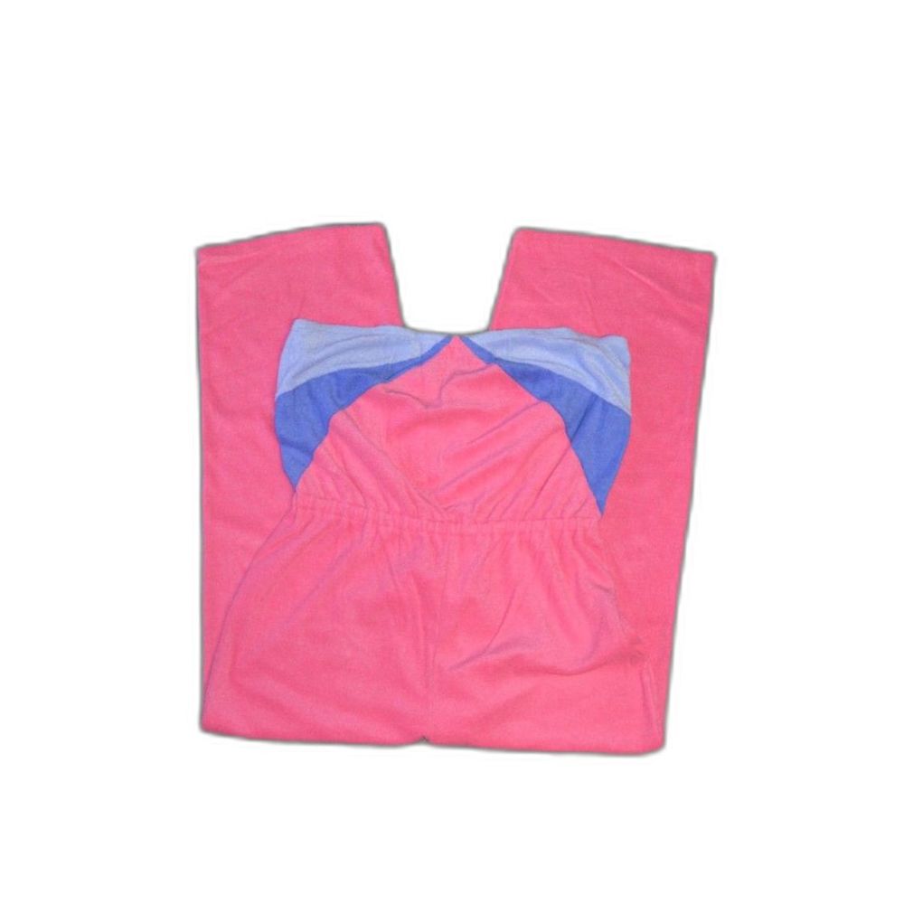 Vintage Montgomery Ward Terry Cloth 1970s Tube Top Jumper Romper